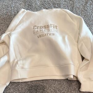 CrossFit Games 2025 - Velites Women's Cream/White hooded sweatshirt